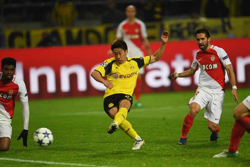 Kagawa - Borussia Dortmund x Monaco