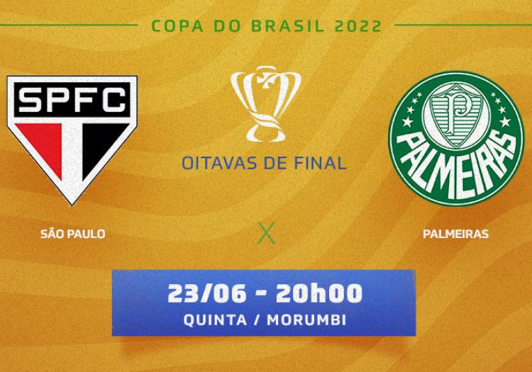 Como assistir Palmeiras e São Paulo pela Copa do Brasil?